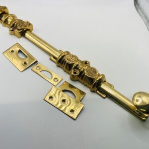 Oval Knob Surface Sliding Bolt -12"