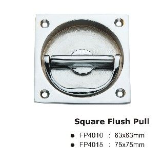 Square Flush Pull -63X63Mm