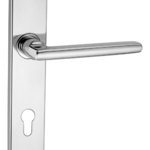 Ss Handle On Backplate -245 X 45 X - 10Mm Thickness - 134Mm Handle