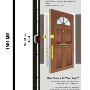 Door Secure Bar - 1981X16X5Mm