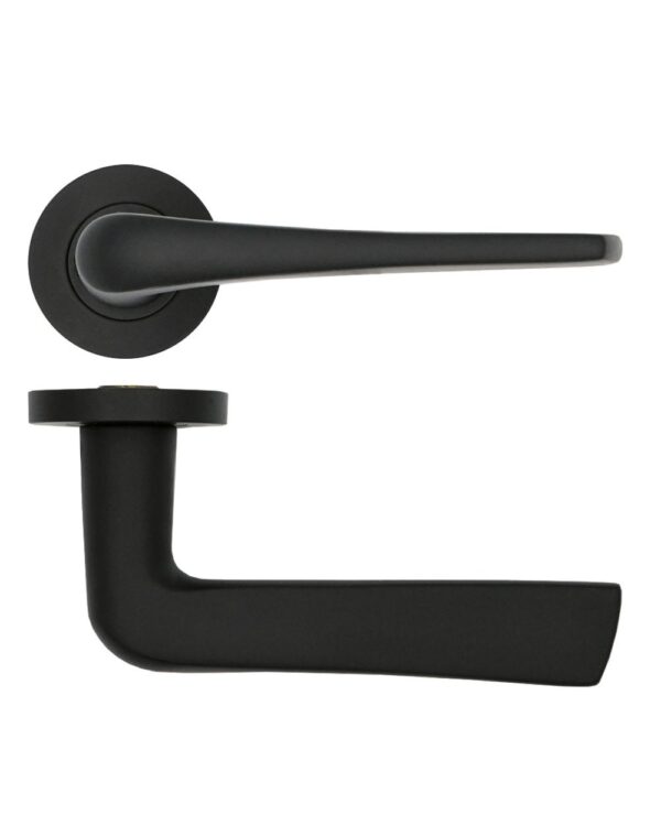 Como Lever on Round Rose