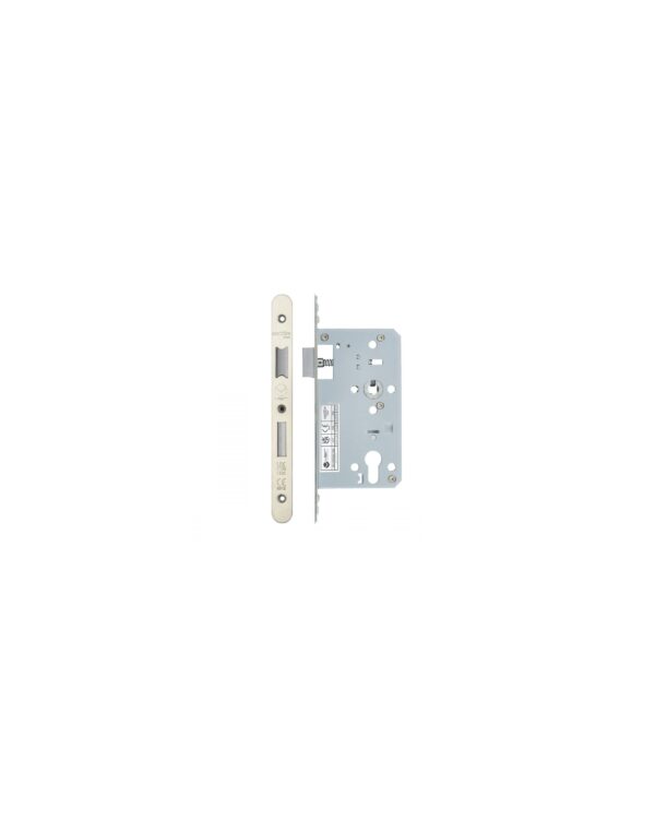2 Piece - DIN euro sashlock - 72mm c/c - backset 60mm - radius