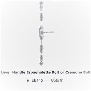 EB145SCP Lever Handle Espagnolette Bolt or Cremone Bolt