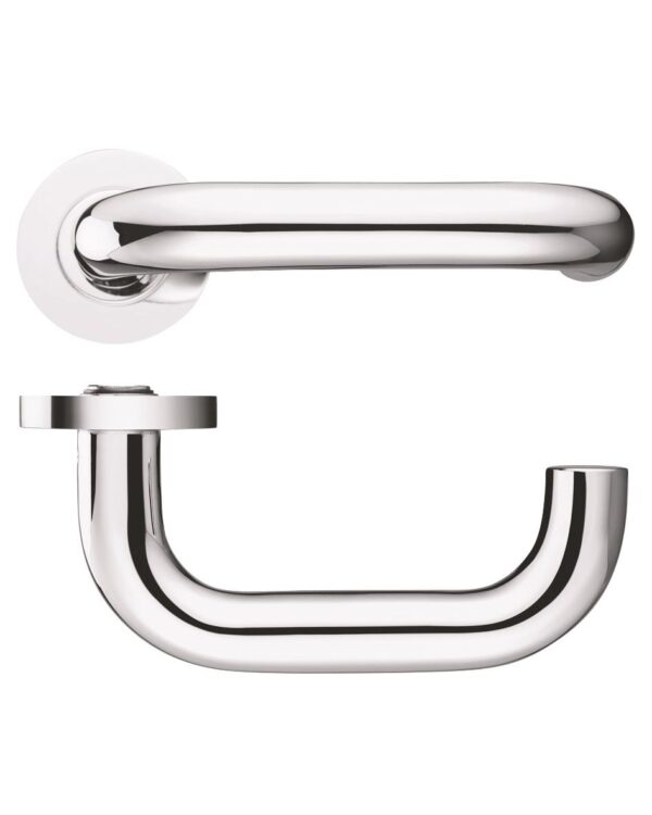Lyra lever on round rose