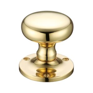 Mushroom Mortice Knob Furniture 62.5mm Rose dia.