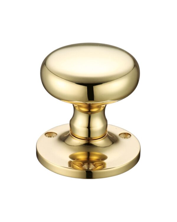 Mushroom Mortice Knob Furniture 62.5mm Rose dia.