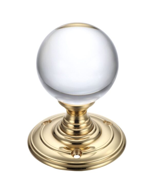 Glass Ball Mortice Knob - 55mm