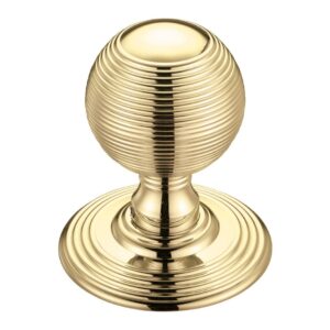 Ringed Mortice Knob - Concealed Fix - Solid