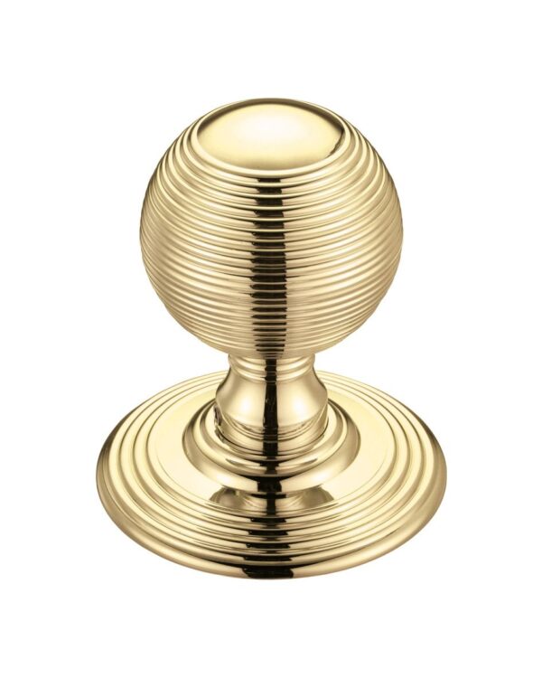 Ringed Mortice Knob - Concealed Fix - Solid