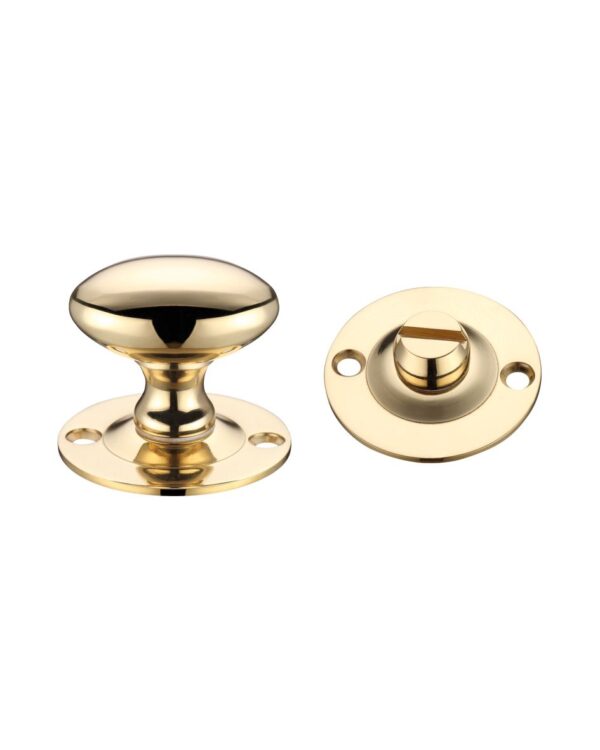 Oval Thumb Turn with Coin Release - 5mm spindle