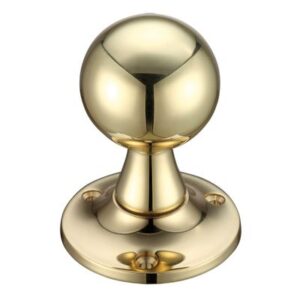 Ball Mortice Knob Furniture 60mm Rose dia.