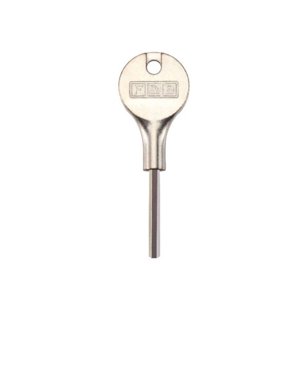 Fulton and Bray Star Shape 35mm Rack Bolt Key