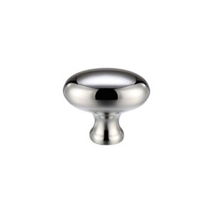 Oval Cupboard Knob 32mm dia