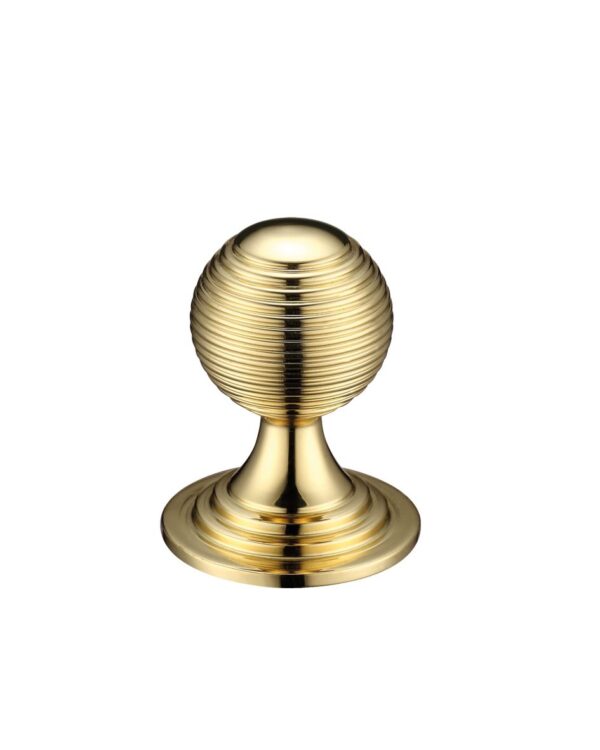 Queen Anne Ringed Knob 32mm rose dia.