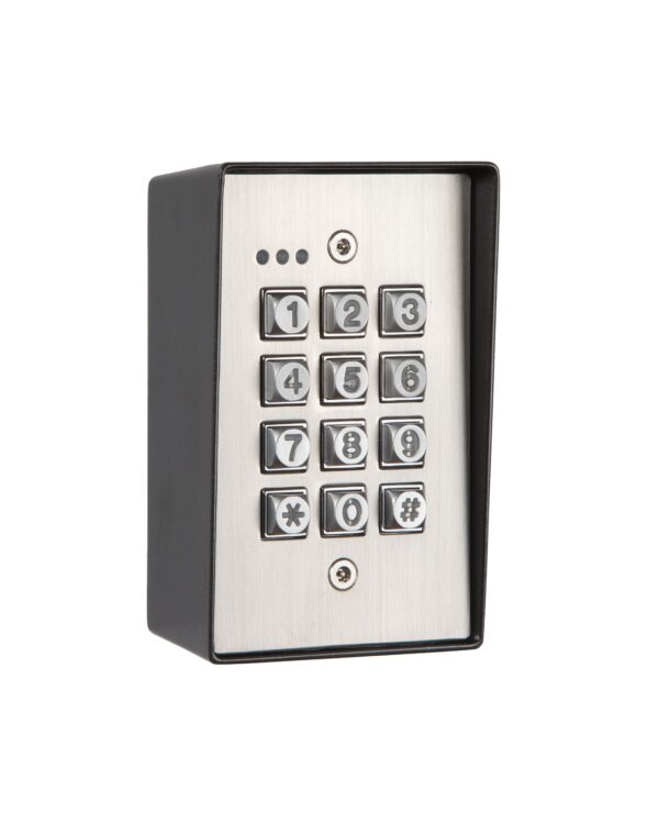Internal/Extenal Heavy Duty Stainless Steel Access Keypad with Latching Feature