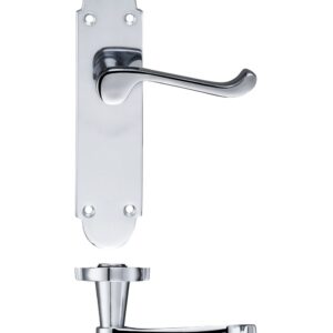 Project Oxford lever on latch backplate - 168mm x 42mm