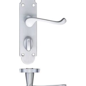Project Oxford lever on bathroom backplate - 168mm x 42mm