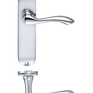 Project Arundel lever on latch backplate - 175mm x 42mm