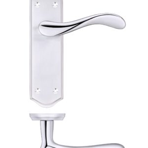 Project Asti lever on latch backplate