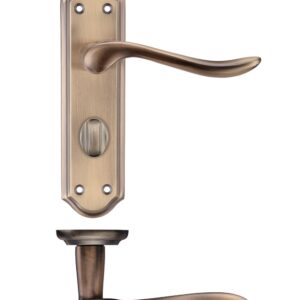 Project Lincoln lever on bathroom backplate