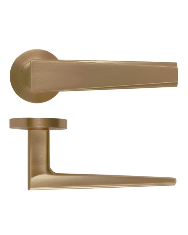 Veloce Lever On Round Rose