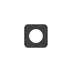 Squircle Lever Rose Pack- Powder Coated Black