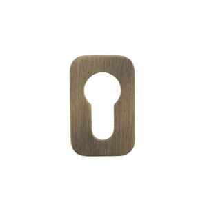 Euro Profile Escutcheon - Rosso Mini Squircle - 50 x 32 x 3