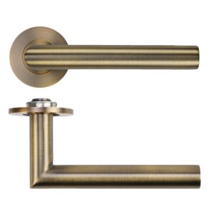 Lugano Lever on 4mm Round Slim Sprung Rose