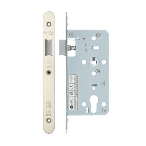 2 Piece - DIN latch - backset 55mm - radius