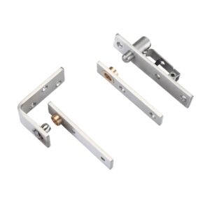 Square pivot hinge set