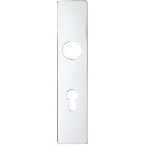 Spare Push on Euro Profile Backplate for Aluminium - 72mm - Long Backplate