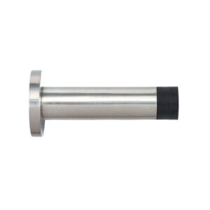 Door stop - cylinder - 70mm projection with rose