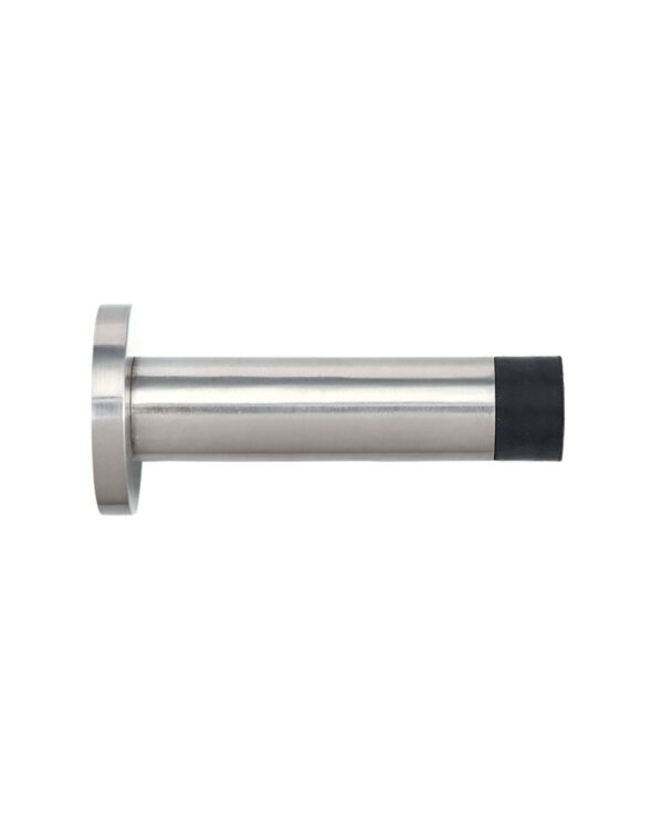 Door stop - cylinder - 70mm projection with rose