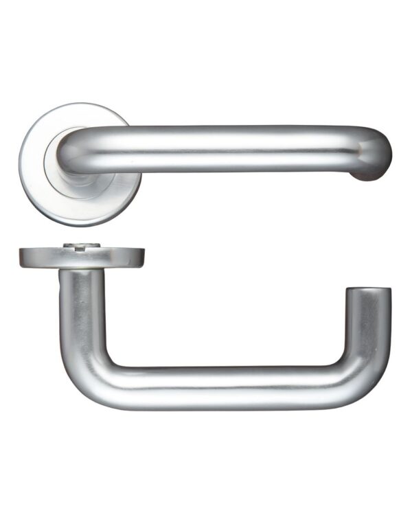 19mm Return to Door Lever on Round Rose