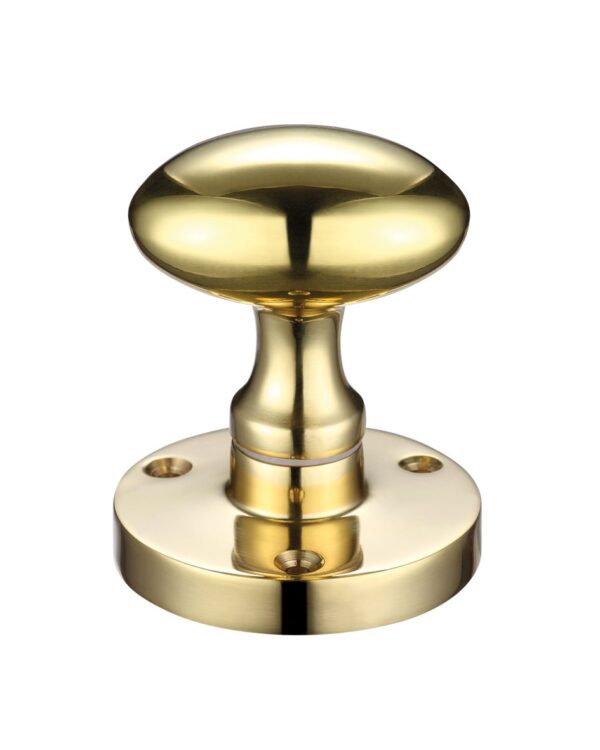 Zoo Oval Mortice Knob 60.5mm rose dia