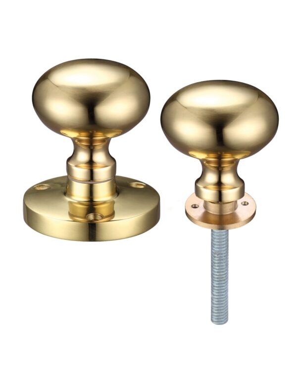 Zoo Mushroom Rim Knob 61.5mm Rose dia. 52mm dia knob
