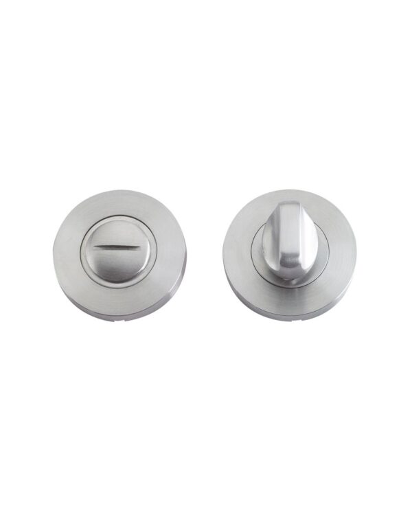 Turn and Release complete with escutcheon and 5mm spindle - 52mm Rose - Grade 304