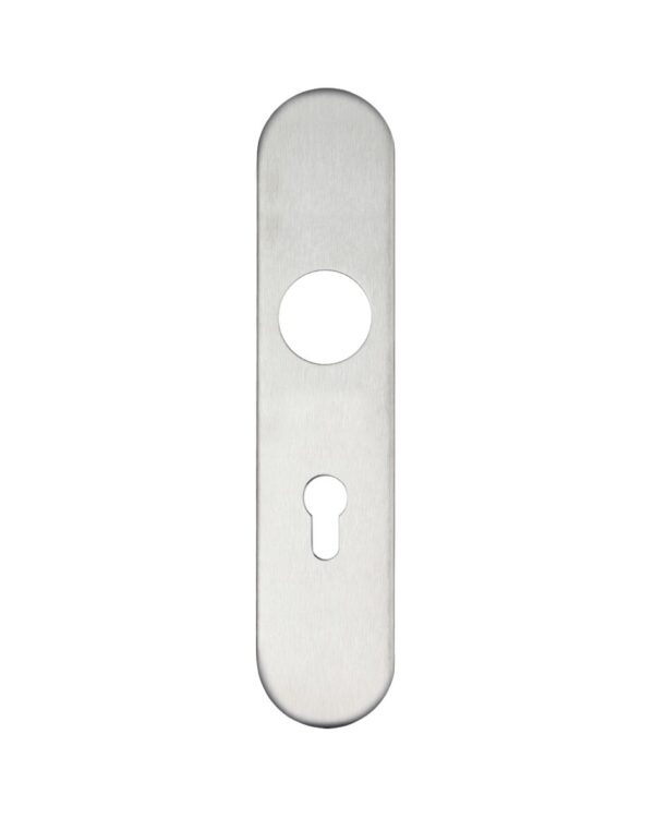 Radius Cover plate for 19 mm and 22mm RTD Lever on Backplate - Din Euro Profile/72mm Centres