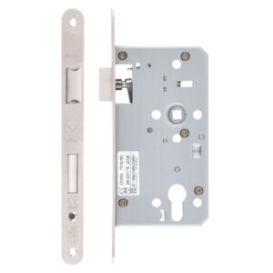 Din escape lock - 72mm c/c - backset 60mm - radius
