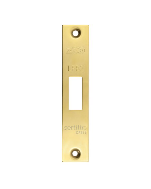 Square Forend, Strike and Escutcheon Pack t/s ZFB02 Fire Brigade Lock