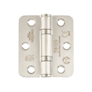 Grade 11 Ball Bearing Hinge Stainless Steel Radius - Grade 201 -76 x 67 x 2.5mm