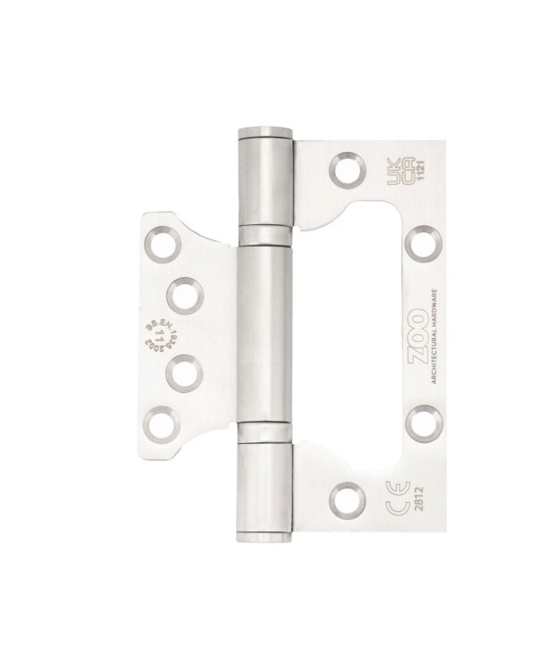 Grade 11 flush / interleaf hinge pair