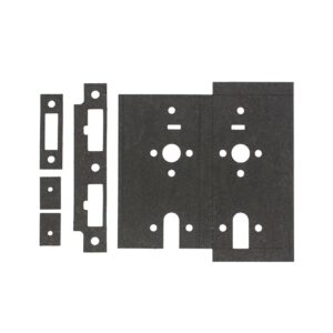 2mm Thick Flexifire with self-adhesive to suit 72mm x 60mm Zoo Din Lock