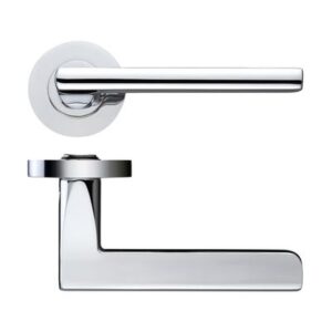 Venice lever on round rose