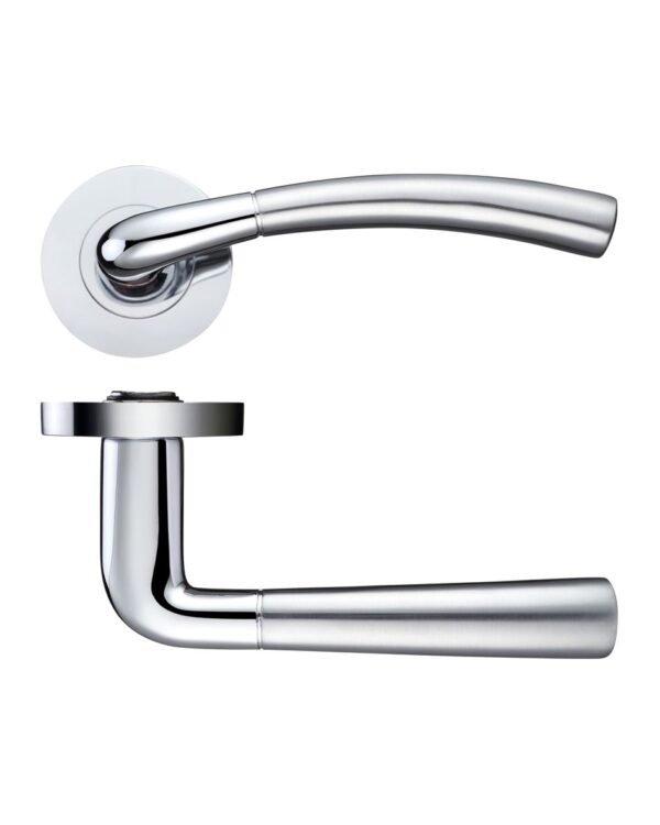 Saturn lever on round rose