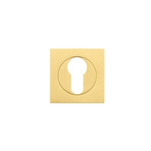 Square euro profile escutcheon