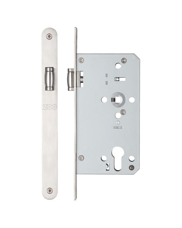 Roller din latch - backset 60mm - radius