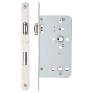 Roller din bathroom - 78mm c/c - backset 60mm - radius