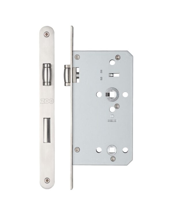 Roller din bathroom - 78mm c/c - backset 60mm - radius