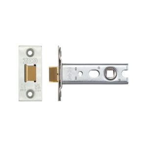 Tubular Latch (Knobs) - Architectural 45* Travel 76mm C/W SSS forend